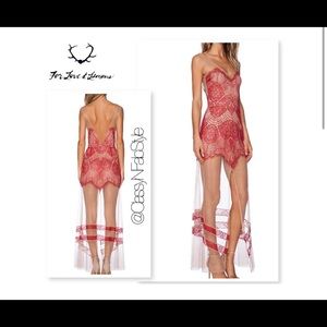 For Love and Lemons full length dress